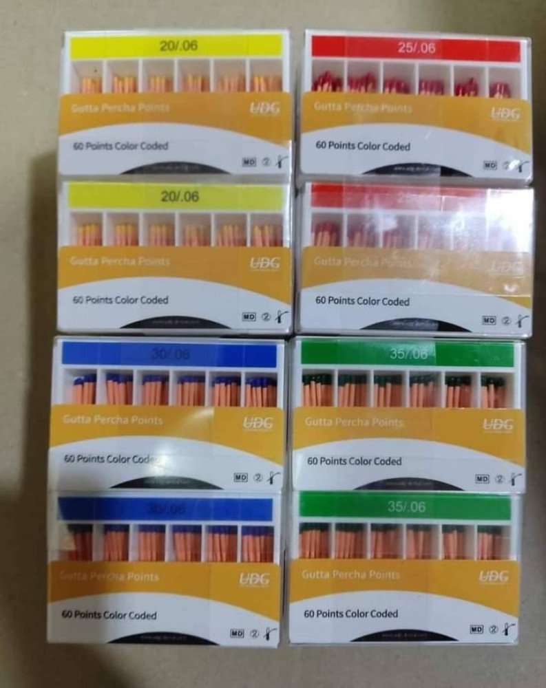 Gutta percha 25 taper 6