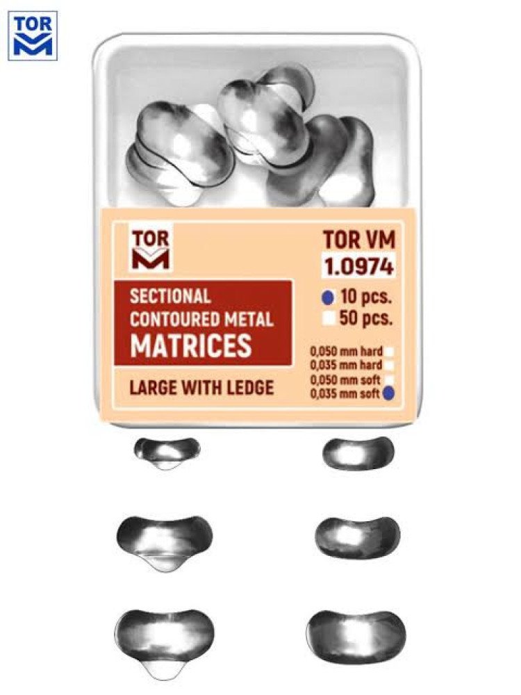 Sectional Contoured Matrices Refill Packs (50 pcs)